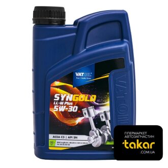 Моторное масло 1 л 5W30 Бензиновый, Дизельный Синтетическое VATOIL 50020