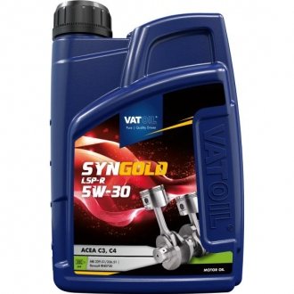 Моторное масло 1 л 5W30 Бензиновый, Дизельный Синтетическое VATOIL 50788
