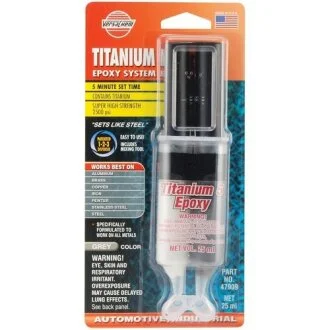 Клей титановый универсальный для металла 25мл TITANIUM EPOXY Versachem 47909