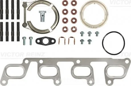 Монтажний комплект турбіни AUDI/SKODA/VW A3/Q3/Octavia/Superb/Yeti/Golf/T5/Passat \'\'2.0TDI \'\'07-18 VICTOR REINZ 04-10280-01