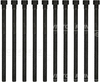 Комплект болтів з головкою системи TORX з чорного металу VICTOR REINZ 14-12261-02
