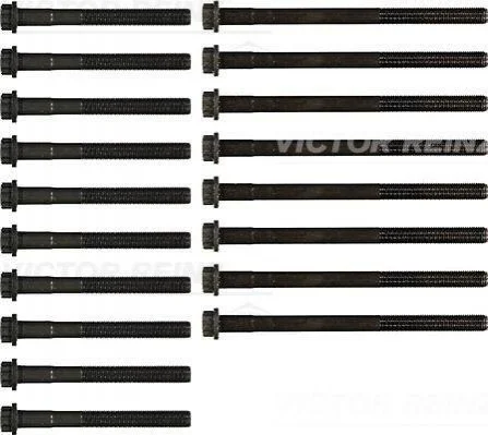 Комплект болтов головки цилидра VICTOR REINZ 14-55034-01 (фото 1)