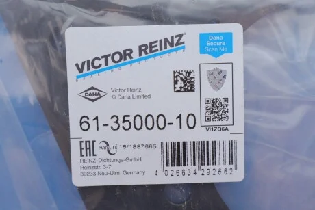 Прокладка під ГБЦ VICTOR REINZ 61-35000-10