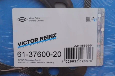 Прокладка ГБЦ VICTOR REINZ 61-37600-20