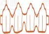 Прокладка коллектора з незатверділої вулканізованої гуми VICTOR REINZ 71-42954-00 (фото 1)