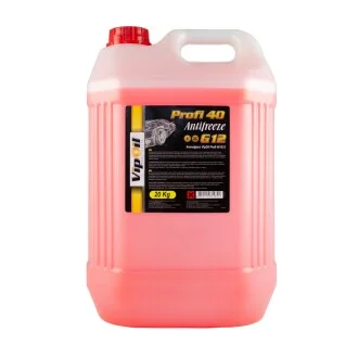 Антифриз красный, -30 °C, G12, 20 л VIPOIL 701255