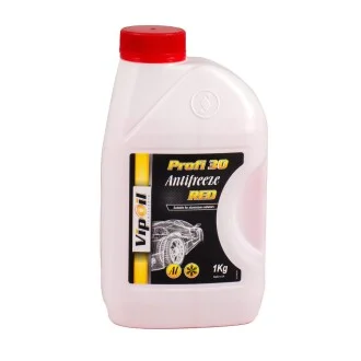 Антифриз красный, -30 °C, G12, 1 л VIPOIL 701389