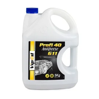 Антифриз синий, -30 °C, G11, 5 л VIPOIL 701399