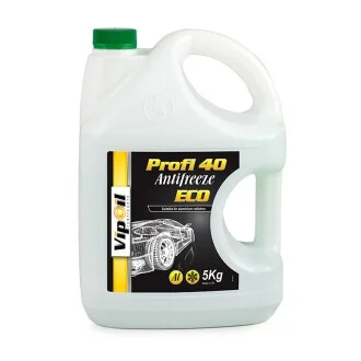 Антифриз зеленый, -40 °C, G11, 5 л VIPOIL 701407