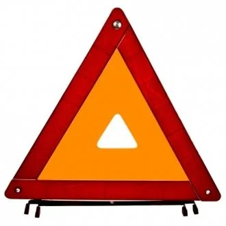 Знак аварійний ЗА 002 (CN 54001/109RT109) зміцнений /пластикова упаковка VITOL 00000005243
