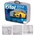 Тент (чехол) авто JC13401 M на джип/минивэн серый с подкладкой PEVA/PP Cotton 432х185х145 к.с.. VITOL 00000018072 (фото 8)