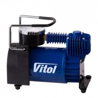 Компресор "ViTOL" К-52 150psi/15Amp/40л/Автостоп/прикурювач VITOL 00000050301