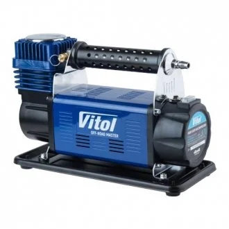Компрессор "ViTOL" К-71 "OFF ROAD MASTER" 150psi/50Amp /160л/шланг 7,0м/клеммы VITOL 00000053513