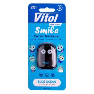 Освіжувач повітря Smile Blue Ocean VITOL 00000061573