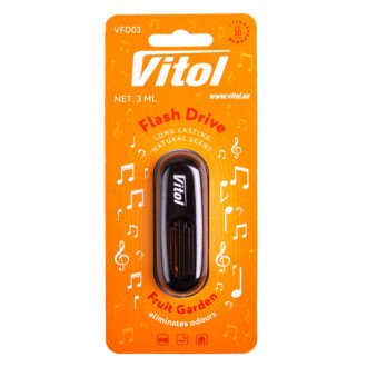 Освіжувач повітря Flash Drive Fruit Garden VITOL 00000061585