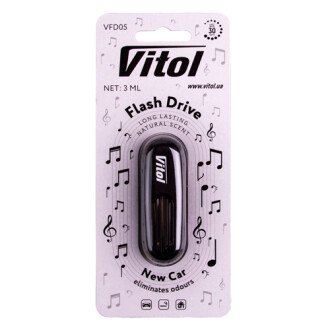 Освіжувач повітря Flash Drive New car VITOL 00000061587