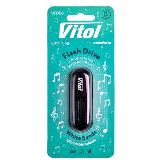 Освіжувач повітря Flash Drive White Sands VITOL 00000061588