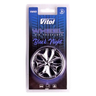 Освіжувач повітря Wheel Black Night VITOL 00000061592