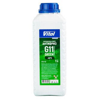 Антифриз G11 Green 1л (VTA-112) VITOL 00000062224