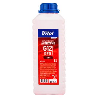 Антифриз G12 Red 1л (VTA-123) VITOL 00000062225