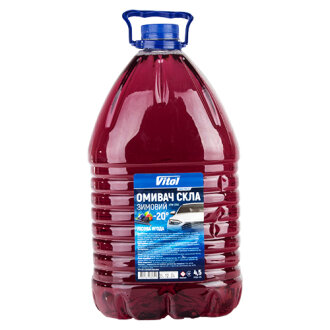 Омивач скла зимовий "-20" Лісова Ягода 4,5л VITOL 00000062740