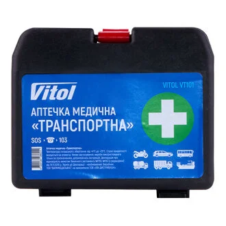 Аптечка медична "Транспортна" арт.VT101 VITOL 00000063281