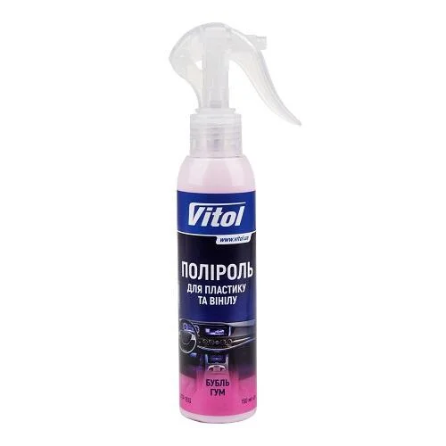 Поліроль для пластику та вінілу Бабл Гам 150мл VITOL 62188 (фото 1)