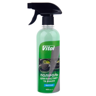 Поліроль для пластику та вінілу Яблуко 400мл VITOL 62205