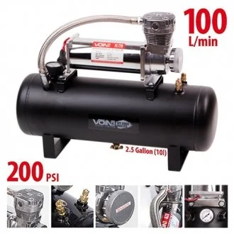 Компресор автомобільний "VOIN" VL-720 "OFF ROAD MASTER" 200psi/23A/100л/2.5GL Voin 00000025483