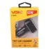 Автомобільний зарядний пристрій VOIN 63W, 1USB QC3.0 18W + 1PD 45W, 12/24V Voin 00000048984 (фото 4)