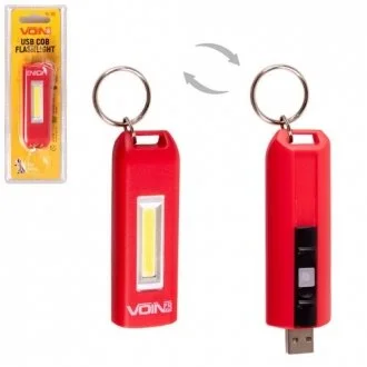 Ліхтарик-брелок VOIN VL-92, 0,5W-COB АКБ100mAh (VL-92) Voin 00000050341