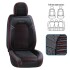 Набор чехлов VD-220 Bk пол-к-т экокожа черные (VD-220 Bk Full) Voin 00000052982 (фото 1)