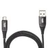 Кабель VOIN CC-4202M BK USB - Micro USB 3А, 2m, black (быстрая зарядка/передача данных)) Voin 00000053560 (фото 3)