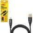 Кабель VOIN CC-4201L BK USB - Lightning 3А, 1m, black (быстрая зарядка/передача данных)) Voin 00000053575 (фото 1)