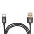 Кабель VOIN CC-1101C BK USB - Type C 5А, 1m, black (супер быстрая зарядка/передача данных)) Voin 00000053583 (фото 3)