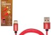 Кабель CC-1101C RD USB - Type C 5А, 1m, red (супер быстрая зарядка/передача данных)) Voin 00000053584 (фото 1)