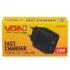 Сетевое зарядное устройство VOIN 28W, 2 USB, QC3.0 (Port 1-5V*3A/9V*2A/12V*1.5A. Port 2-5V2A) Voin 00000054196 (фото 2)