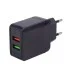 Сетевое зарядное устройство VOIN 28W, 2 USB, QC3.0 (Port 1-5V*3A/9V*2A/12V*1.5A. Port 2-5V2A) Voin 00000054196 (фото 4)