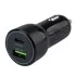 Автомобільний зарядний пристрій VOIN 51W, 1USB QC3.0 18W + 1PD 33W, 12/24V (C-51210Q) Voin 00000060372 (фото 2)