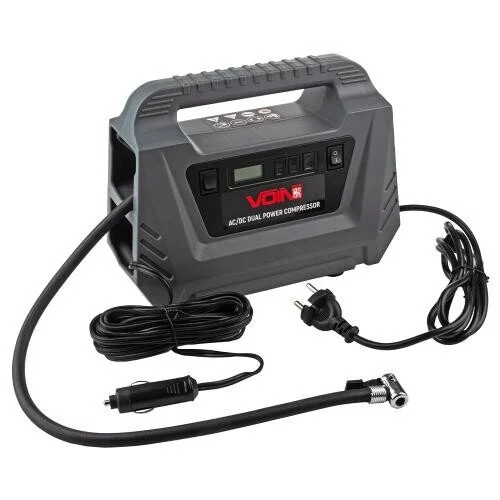 Компрессор автомобильный "VOIN" VC-220 220V/12V/150psi/25л/Автостоп (VC-220 AC /DC) Voin 00000060911 (фото 1)