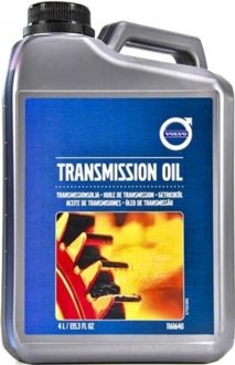 Трансмиссионное масло 4 л АКПП Синтетическое VOLVO 31256775 (фото 1)