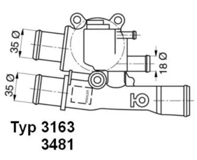 Термоастат (вир-во Wahler) WAHLER 3163.88D