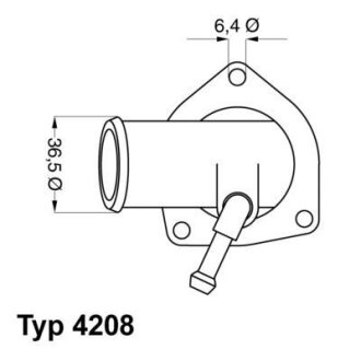 Термостат WAHLER 420892D