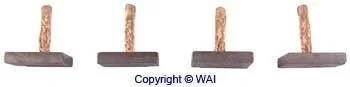 Щетки стартера WAI BSX216-217