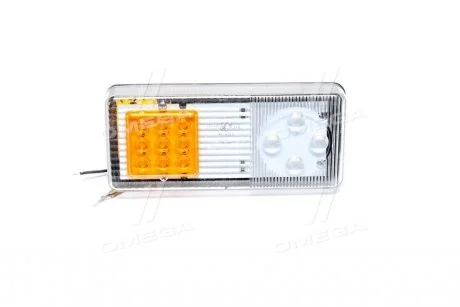 Фонарь LED передний МТЗ, пластм. корпус, 12/24В (Руслан-Комплект) Wassa (Руслан-Комплект) Ф-402L