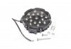 Фара LED круглая 51W (17*3W) 202*160*65мм, широкий луч 12/24V 6000К) Wassa (Руслан-Комплект) ФР-135 (фото 1)