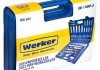Універсальный набір инструмента 1/4" & 1/2", 108 предм (6 ган.) Werker 00000028046 (фото 5)