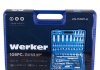 Універсальный набір инструмента 1/4" & 1/2", 108 предм (6 ган.) Werker 00000028046 (фото 6)