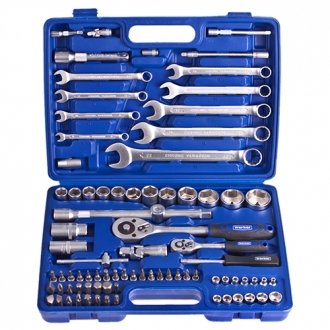 Універсальний набір головок для гайкових ключів та інструменту 1/4" & 1/2", 82 предмета. Werker 00000028047 (фото 1)