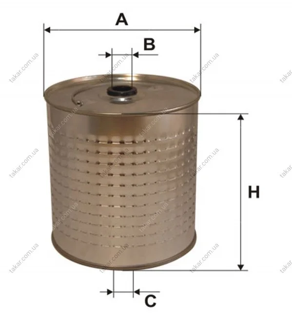 Масляний фільтр гвинт накручуваний WIX FILTERS 51006E (фото 1)